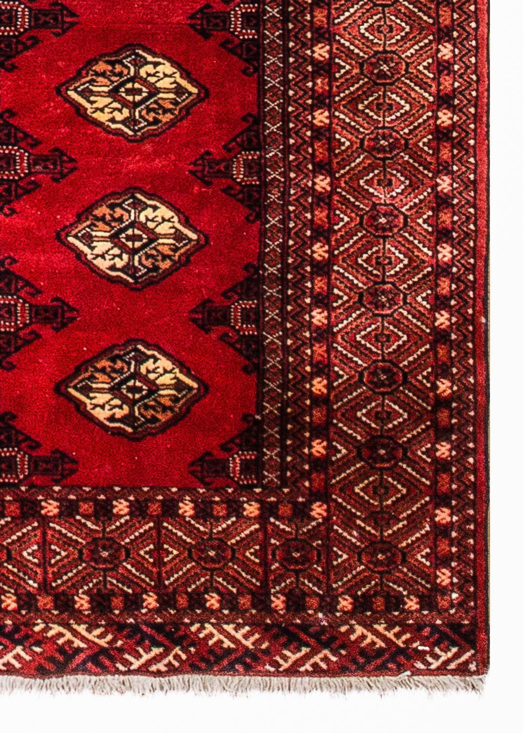 トルカマン絨毯 369x106cm - ペルシャ絨毯
