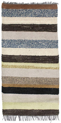 ネパール絨毯 140x70cm - ウールラグ – product image