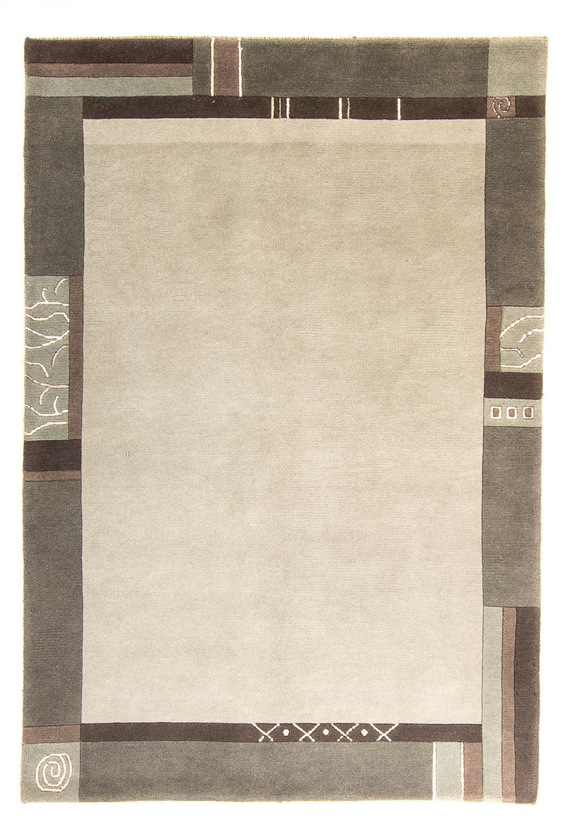 ネパール絨毯 201x143cm - ウールラグ