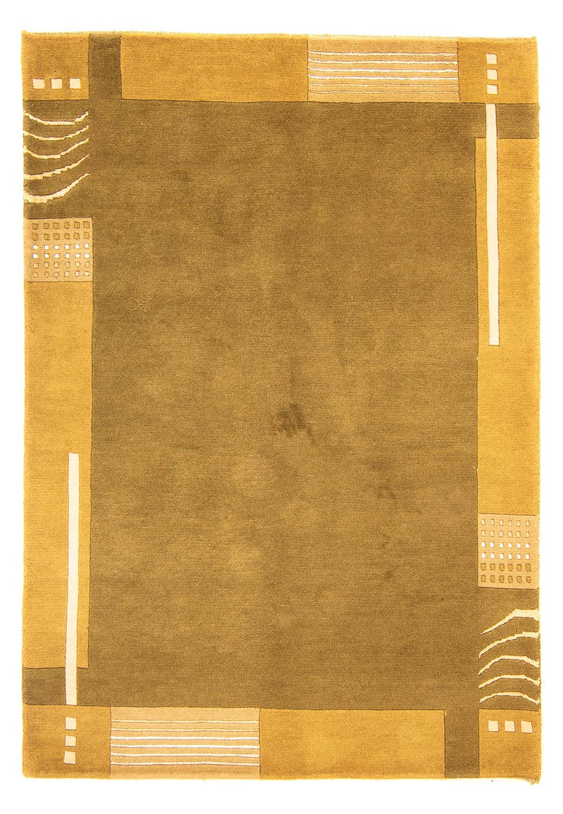 ネパール絨毯 199x145cm - ウールラグ
