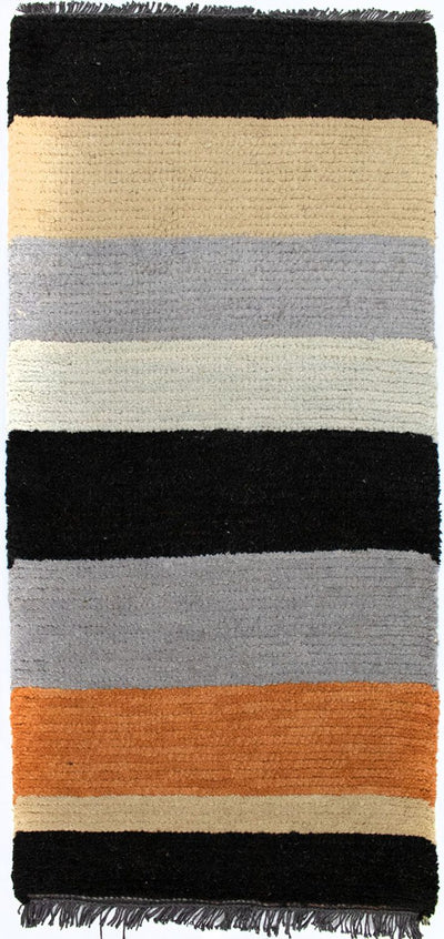 ネパール絨毯 70x140cm - ウールラグ