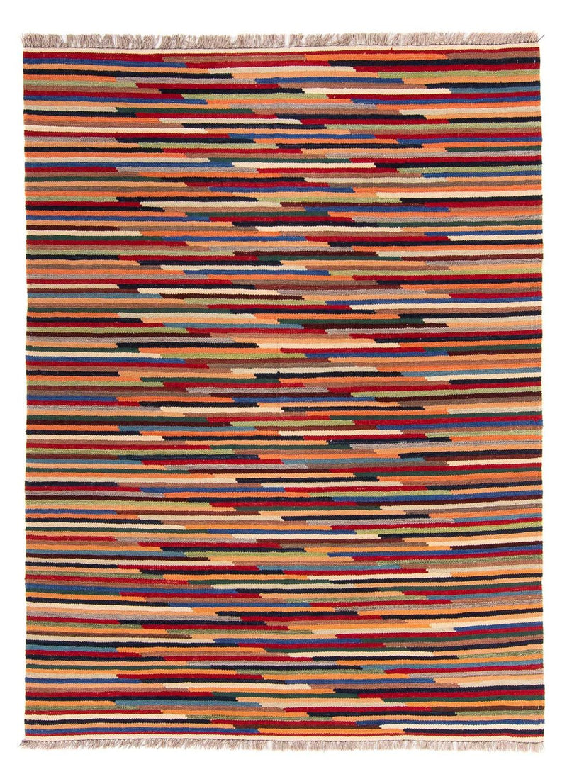 キリム モダン 絨毯 206x148cm - ウールラグ