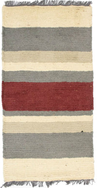 ネパール絨毯 140x70cm - ウールラグ – product image