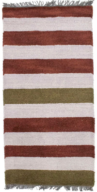 ネパール絨毯 140x70cm - ウールラグ – product image