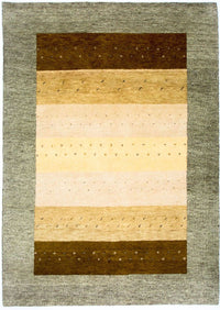 インド ギャベ 絨毯 241x174cm - ウールラグ – product image
