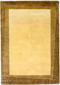インド ギャベ 絨毯 202x142cm - ウールラグ – product image