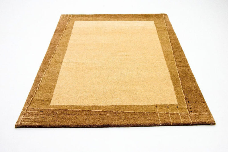 インド ギャベ 絨毯 202x142cm - ウールラグ