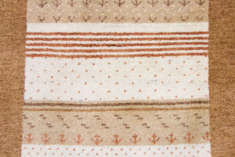 インド ギャベ 絨毯 163x87cm - ウールラグ