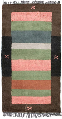 ネパール絨毯 140x70cm - ウールラグ – product image
