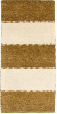 インド ギャベ 絨毯 137x71cm - ウールラグ – product image