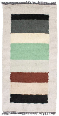 ネパール絨毯 140x70cm - ウールラグ – product image