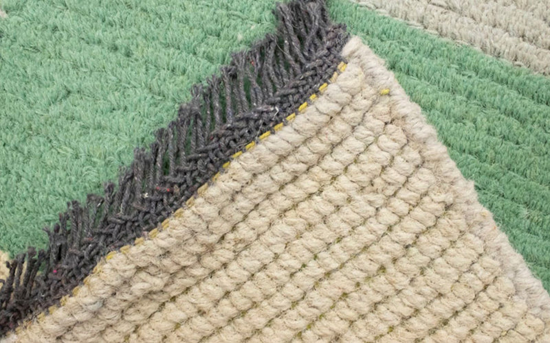 ネパール絨毯 140x70cm - ウールラグ