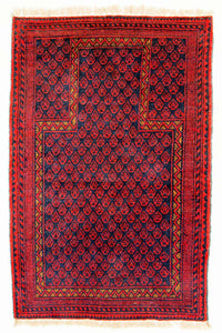 バルーチ絨毯 122x80cm - オリエンタル絨毯 – product image