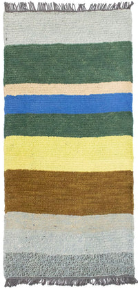 ネパール絨毯 140x70cm - ウールラグ – product image