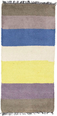 ネパール絨毯 140x70cm - ウールラグ – product image