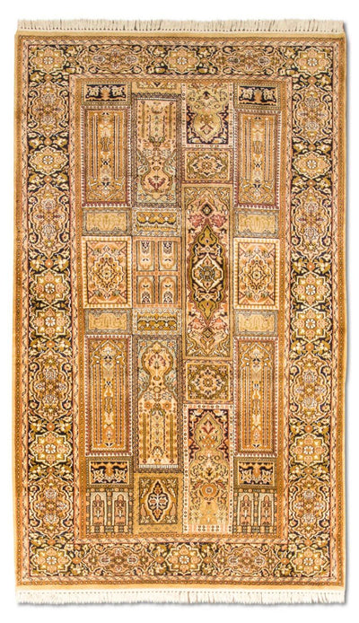 カシミールシルク 絨毯 93x158cm - オリエンタル絨毯