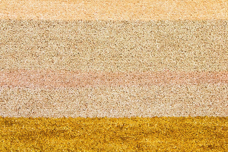 インド ギャベ 絨毯 140x70cm - ウールラグ
