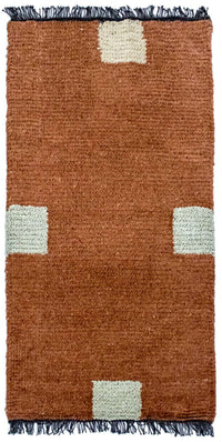 ネパール絨毯 140x70cm - ウールラグ – product image