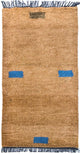 ネパール絨毯 140x70cm - ウールラグ