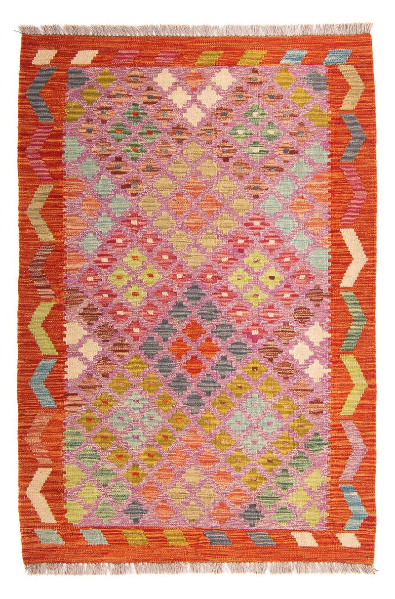 キリム マイメネ 絨毯 147x101cm - ウールラグ