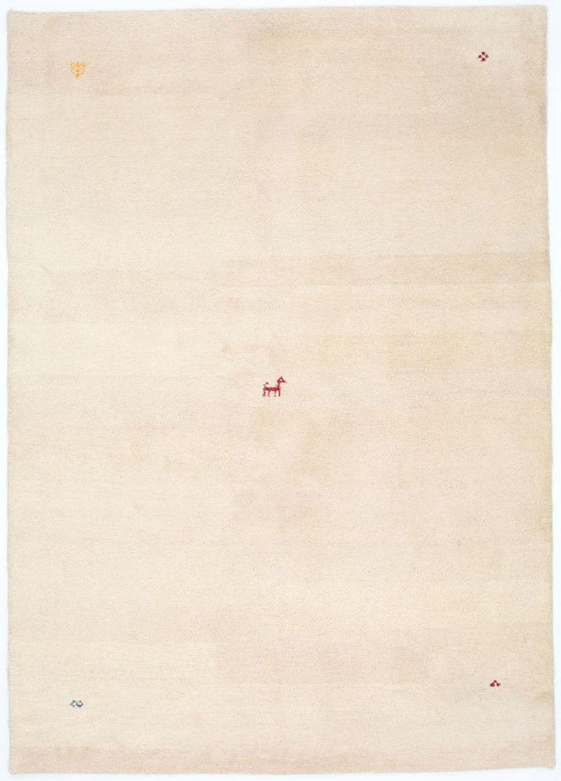 インド ギャベ 絨毯 240x170cm - ウールラグ
