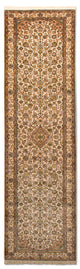 カシミールシルク 絨毯 301x79cm - オリエンタル絨毯
