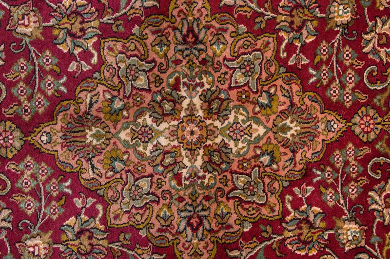 カシミールシルク 絨毯 218x157cm - オリエンタル絨毯