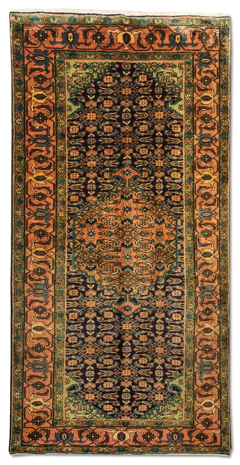 アルデビル 絨毯 284x143cm - ペルシャ絨毯