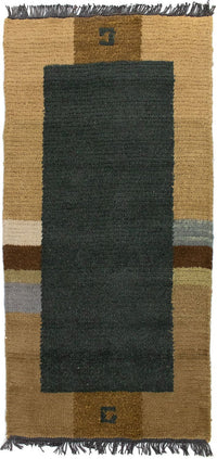 ネパール絨毯 140x70cm - ウールラグ – product image