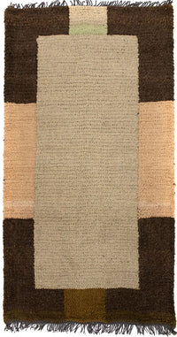 ネパール絨毯 140x70cm - ウールラグ – product image