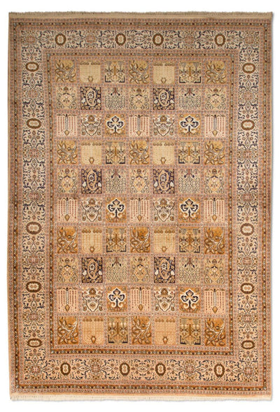 カシミールシルク 絨毯 157x240cm - オリエンタル絨毯