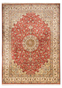 カシミールシルク 絨毯 218x156cm - オリエンタル絨毯 – product image