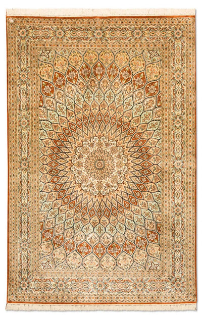 カシミールシルク 絨毯 120x194cm - オリエンタル絨毯