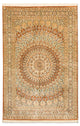 カシミールシルク 絨毯 194x120cm - オリエンタル絨毯