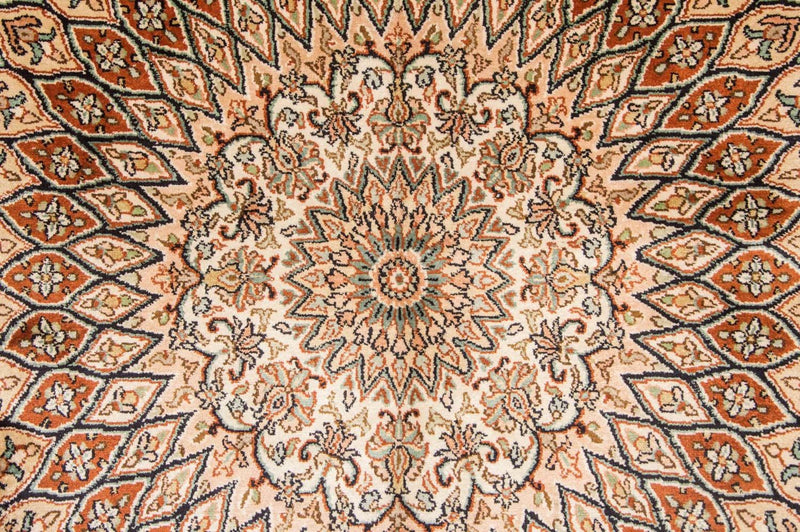 カシミールシルク 絨毯 194x120cm - オリエンタル絨毯