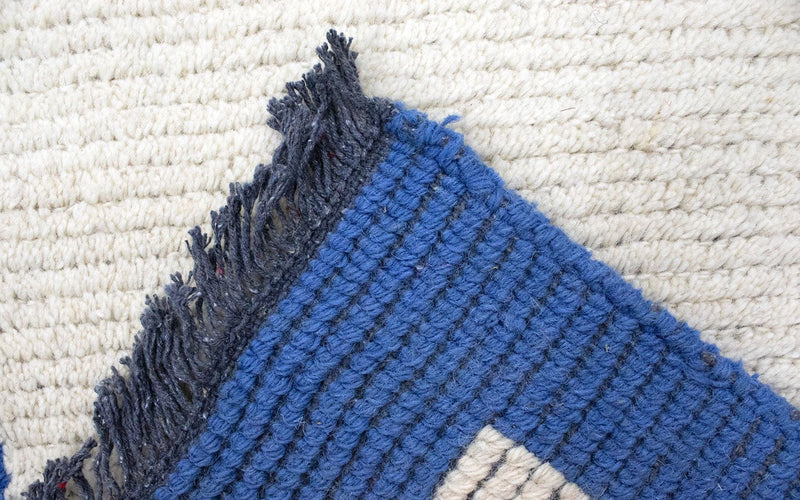 ネパール絨毯 140x70cm - ウールラグ