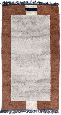 ネパール絨毯 140x70cm - ウールラグ – product image