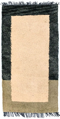 ネパール絨毯 140x70cm - ウールラグ – product image