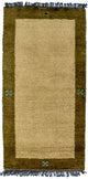ネパール絨毯 140x70cm - ウールラグ