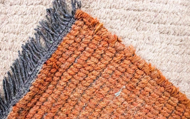 ネパール絨毯 140x70cm - ウールラグ