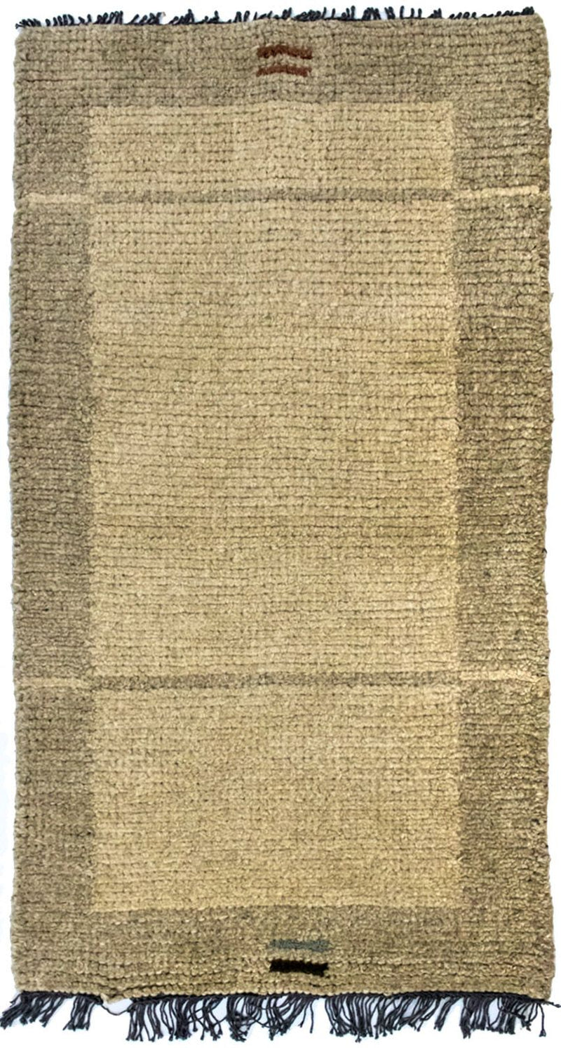ネパール絨毯 140x70cm - ウールラグ