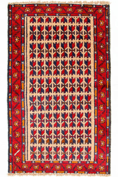 バルーチ絨毯 77x130cm - オリエンタル絨毯