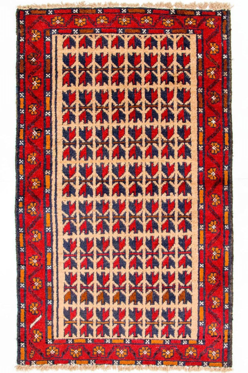 バルーチ絨毯 130x77cm - オリエンタル絨毯