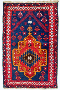 バルーチ絨毯 130x82cm - オリエンタル絨毯 – product image