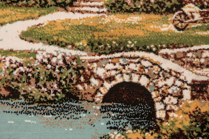 絵画絨毯 85x60cm - オリエンタル絨毯