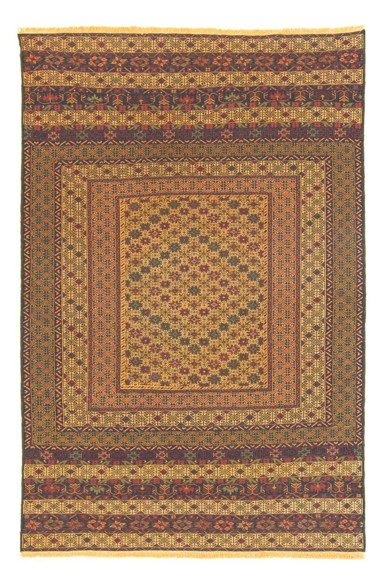 キリム アフガン 絨毯 198x137cm