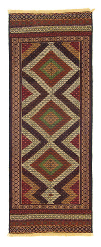 キリム アフガン 絨毯 222x85cm – product image