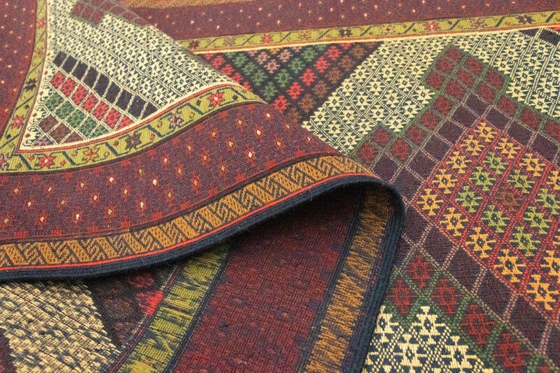 キリム アフガン 絨毯 191x88cm
