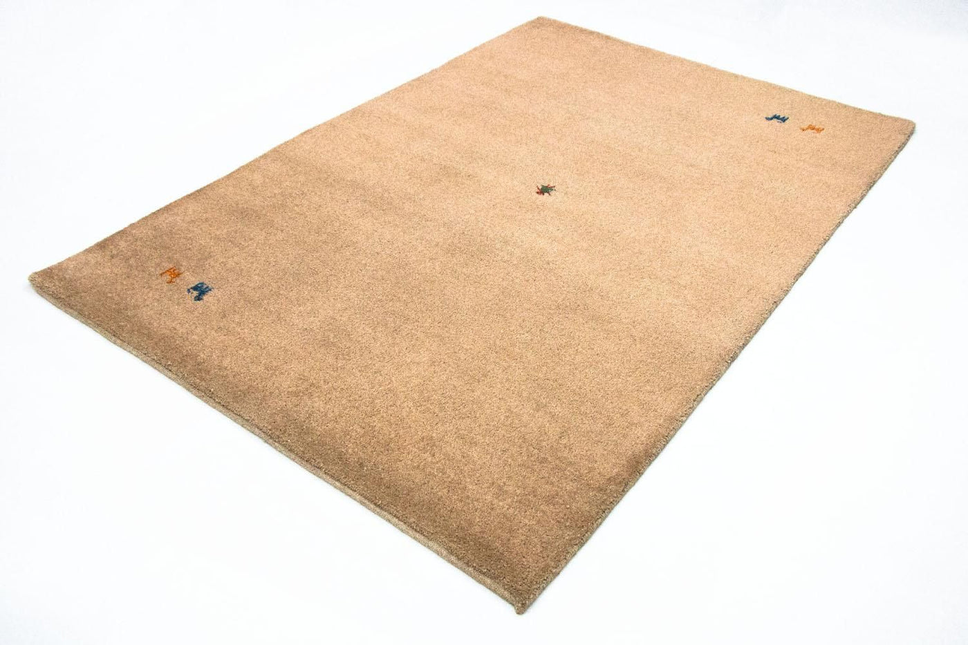 インド ギャベ 絨毯 200x140cm - ウールラグ