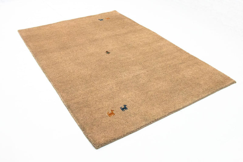 インド ギャベ 絨毯 200x140cm - ウールラグ